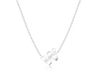 Alphabet Silver Necklace w SPE-5589